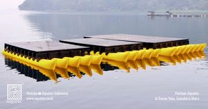 MEJOR PRODUCTO AQT Bote Pontón Insumergible Material HDPE Duradero y Multifuncional Longitud 10.5 Metros X 4.5 Metros Capacidad 6 Toneladas - Product Image 6