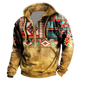 Sudadera con Capucha Vintage para Hombre, de Alta Calidad, Informal, Moderna, Cómoda para Uso Diario - Product Image 1