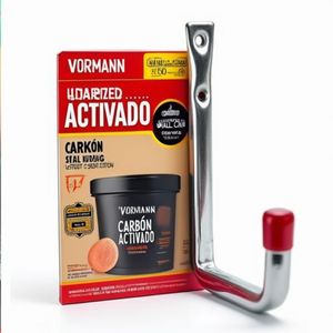 VORMANN Galvanized Steel U-Shaped <b>Wall</b> Hook Without Rubber Coating 150 mm Projection Product Category <b>Wall</b> Hooks & Coat Racks - Product Image 3