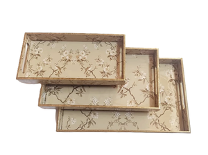 Bandeja de Servicio Apilable de Alta Calidad, Esmaltada, Impresa y Personalizada para Decoración del Hogar, Desayuno, Regalo de Ramadán y Navidad al Mejor Precio - Product Image 4