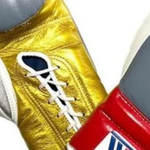 Gants de boxe à lacets Winning Gris Or Rouge Argent Blanc Gants de boxe de compétition Entraînement professionnel Sparring 8oz 10oz 12oz - Product Image 6