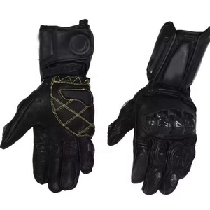 Gants de moto d'hiver chauds imperméables respirants en cuir Kart Racing à doigts entiers avec écran tactile - Product Image 4