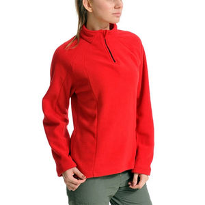 Veste polaire unisexe, sport, extérieur, hiver, respirante, col montant, logo frontal, séchage rapide, écologique - Product Image 4
