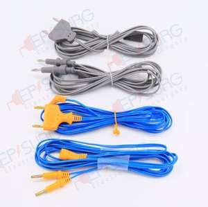 Cable de enchufe plano reutilizable redondo de 3 metros, para pinzas electroquirúrgicas europeas, accesorio de enchufe plano compatible con las principales ESU - Product Image 6