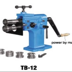 Dobladora manual de cuentas, construcción de hierro fundido sólido pesado con acero especial ajustable, 4 juegos de rodillos estándar - Product Image 1