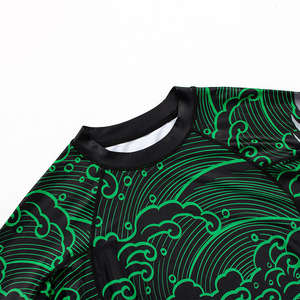 Fitness Wear Long Sleeve <b>BJJ</b> MMA High Quality Unisex Compression MMA <b>Rash</b> <b>Guard</b> Breathable Long Sleeve Shirt Protection - Product Image 6