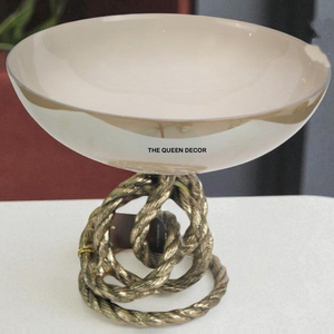 Cuenco de servicio moderno para decoración del hogar Cuenco decorativo de diseño moderno de gran venta con calidad estándar - Product Image 3