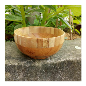 Tazón de bambú ecológico hecho en Vietnam por un exportador confiable para servir ensaladas, fideos de arroz y suministro mayorista global - Product Image 6