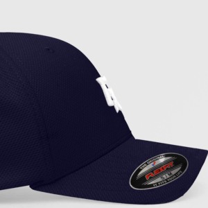 Casquette de sport respirante Pro Profile avec logo bleu marine, type casquette de baseball - Product Image 4