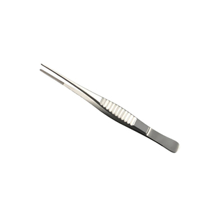 Pinzas de tejido TC DeBakey rectas de alta calidad, pinzas quirúrgicas para pulgar, pinzas vasculares atraumáticas de 15cm, punta de 1,5mm - Product Image 1