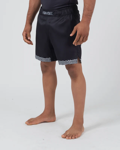 Pantalones cortos de MMA de boxeo para hombre con estampado sublimado personalizado de alta calidad, logotipo personalizado de marca, ropa deportiva Unisex de Edge Force - Product Image 3