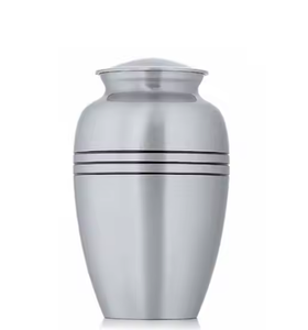 Urnes funéraires de cendres funéraires pour adultes de style américain Urnes funéraires décoratives en métal fini accrocheuses à faible quantité minimale de commande - Product Image 6