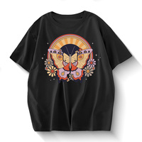 T-shirts en coton surdimensionnés pour femmes grande taille décontractés 2026 du Bangladesh, imprimé graphique, streetwear, tee-shirt, fabricant OEM