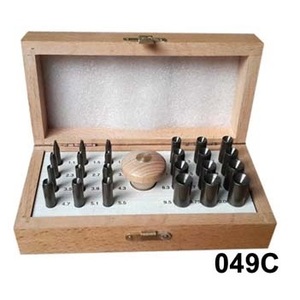 Caja de ajuste de bisel de 24 perforaciones para joyería utilizada para dar forma y presionar bisel de metal alrededor de piedras preciosas - Product Image 2