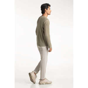 Suéter de Cuello Redondo para Hombre, 100% Algodón, con Patrón y Estampado, Transpirable, Tejido de Invierno, Suministro ODM MN-SWT-WS24-123 - Product Image 5