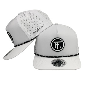 <b>Waterproof</b> Canvas Sports Summer Letter 3D Puff Embroidered Baseball <b>Cap</b> for Unisex - Product Image 1