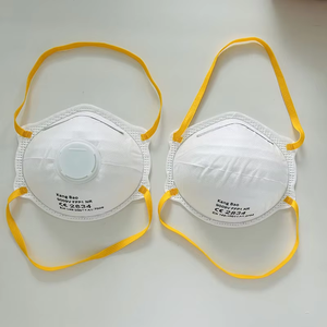 Masque respiratoire FFP2 <span class=keywords><strong>à</strong></span> valve avec <span class=keywords><strong>filtre</strong></span> <span class=keywords><strong>à</strong></span> <span class=keywords><strong>charbon</strong></span> <span class=keywords><strong>actif</strong></span> <span class=keywords><strong>anti</strong></span>-<span class=keywords><strong>odeur</strong></span>, jetable, pour usage industriel, livraison rapide - Product Image 3