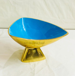 Hot Sale New Design Gold Plated Aluminum Serving Bowl Tabletop Salad & <b>Chocolate</b> Bowls for <b>Weddings</b> & Catering Hot for Hotels - Product Image 3