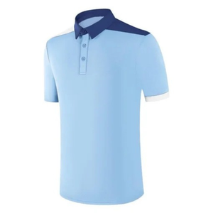 Chemises de golf personnalisables de qualité supérieure pour hommes pour la vente en gros de vêtements de sport respirants OEM ODM du fabricant du Vietnam - Product Image 2