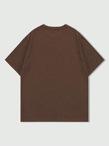 Tendance Vintage T-shirt lavé à l'acide pour hommes 100% coton doux imprimé numérique au Pakistan - Product Image 2