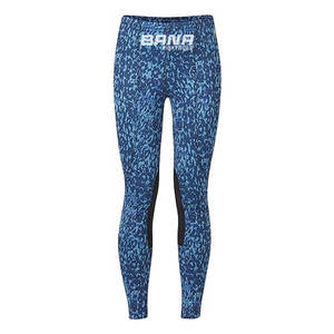Venta al por mayor Slim Tight Super Soft Mid Printed Yoga Pants Leggings logotipo personalizado de las mujeres de punto transpirable hecho Spandex poliéster - Product Image 1