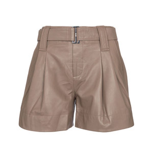 Shorts en cuir décontractés pour tous les jours, respirants, légers, écologiques, look classique, confort, construction solide, toucher de tissu doux - Product Image 1