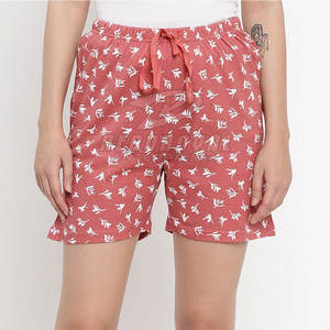 Pantalones cortos informales para mujer, dobladillo deshilachado, estilo clásico para verano, pantalones cortos estampados para mujer, venta al por mayor - Product Image 5