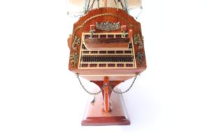 Modelo de Barco de Madera HMS VICTORY, Hecho a Mano, Pintado y Personalizado, Decoración para el Hogar, Año Nuevo Chino, Día del Padre - Product Image 4