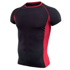 Unisexe 100% coton col rond T-Shirt 3D Logo surdimensionné coupe ample rayé doux tricoté 220 Gsm anti-boulochage fil teint hommes - Product Image 5