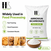 Bicarbonate d'ammonium de qualité alimentaire en gros à 99 % pour les usines de biscuits et les distributeurs d'additifs alimentaires