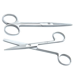 Ciseaux à pansement chirurgical en acier inoxydable Ciseaux à pansement médical avec lame incurvée Cisailles dentaires pour tissus quantité minimale de commande avec logo personnalisé - Product Image 5