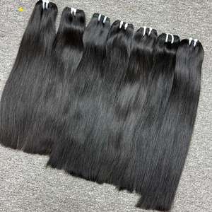 ผม100% จากกัมพูชาแบบดิบผมตรงธรรมชาติขนาดใหญ่ - Product Image 4