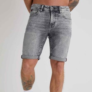 Shorts Bermuda en toile pour homme, taille mi-haute, style décontracté, fermeture à cordon, tissu en coton, séchage rapide, écologique, respirant - Product Image 4