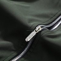 Blouson bomber en molleton 100% coton à manches longues pour homme, design personnalisé, dernières tendances d'hiver, motif uni, col rond, 300g, Wegsy Sports