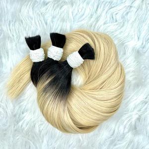 Vente en gros 100% Extensions de cheveux humains brut vietnamien naturel droit pour Ombre couleur cuticule aligné Afro Style 20 pouces - Product Image 1