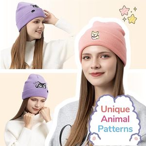 Nouveauté : Bonnets brodés personnalisés OEM/ODM en gros avec logo, en tricot doux, pour cadeaux d'entreprise - Product Image 5