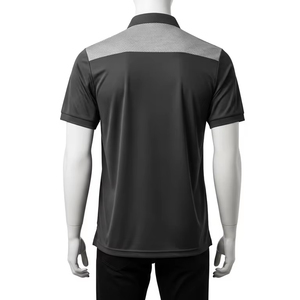Polo à manches courtes anti-rides en tissu extensible respirant en polyester et élasthanne, vêtements de sport décontractés pour hommes et femmes, uniforme, chemise de golf - Product Image 2
