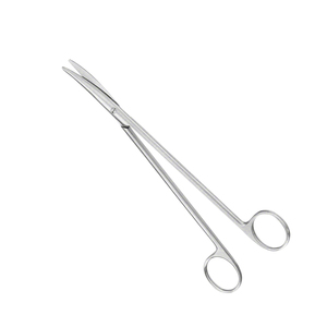 กรรไกรโลหะโค้งสแตนเลส6.5ระดับมืออาชีพเครื่องมือผ่าตัดทางการแพทย์จากเยอรมันเกรดอุตสาหกรรม - Product Image 1