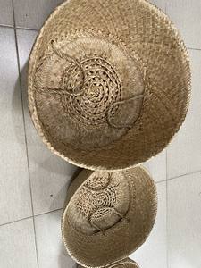 Oferta caliente para mayoristas Cesta de vientre plegable de algas marinas naturales, productos de artesanía de Vietnam - Product Image 3