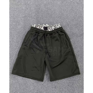 Pantalones Cortos Deportivos de Doble Cintura para Hombre, Cómodos y Elásticos, Ideales para el Gimnasio - Product Image 6