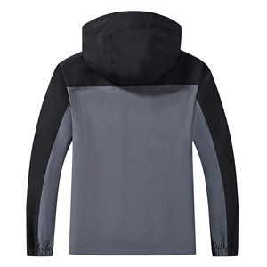 Autumn Winter Men's Casual Slim Fit Windbreaker Jackets Plus Size Customized Logo Wholesale Cheap Baseball Stand Patchwork - Product Image 4