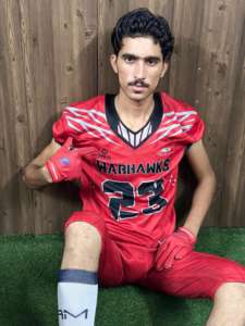 Recién llegado, uniforme de fútbol americano personalizado, aparejo de sarga de silicona Spandex, uniforme de fútbol personalizado sublimado OEM - Product Image 6