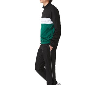 New Design Men Sport <b>Compact</b> Black Bottle Green-white 100% Polyester Tracksuit <b>Slim</b> Fit Sweat Men's Hoodies & Sweatshirts - Product Image 4
