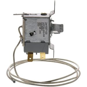 ERP 241537103 Electric Plastic <b>Thermostat</b> for Refrigerator Temperature <b>Control</b> Defrost <b>Thermostat</b> for Garage Use 60Hz Frequency - Product Image 3