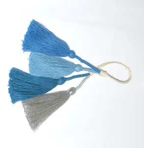 Luxury Tassel Fringe Key Chain Many Colors Available Wholesale Cotton Tassel Fringe For Bag