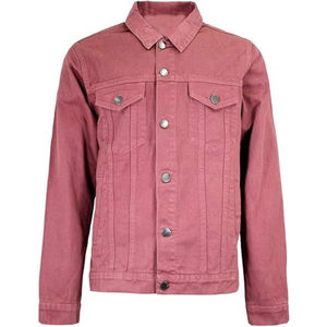 แจ็คเก็ตผ้ายืดสีชมพูสำหรับผู้ชายเสื้อโค้ทแฟชั่นผ้าคอตตอนสีสดใสสำหรับฤดูร้อน - Product Image 1