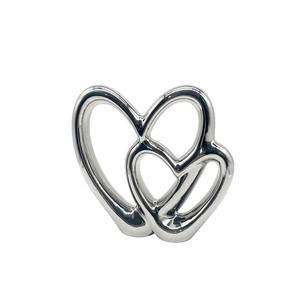 Decoración del hogar, escultura de adorno, mano humana, Color dorado, escultura de mesa de aluminio, uso para decoración navideña - Product Image 6