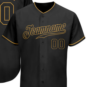 Vente en gros de maillots de baseball antibactériens respirants imprimés sur mesure pour les équipes masculines Style d'ensemble - Product Image 5