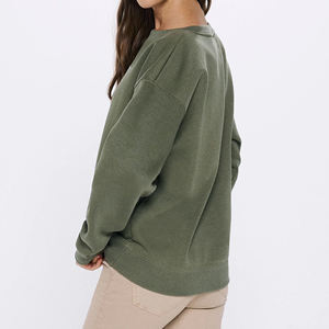 OEM Sweatshirts Men's Regular Fit Long Sleeves Crew Neck Pullover Custom Design <b>Wool</b>- Sweat Shirts Cashmere Christmas Sweater - Product Image 3