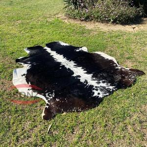 Vente en gros de tapis en cuir de vache véritable sacs à main canapés chaussures bagages vêtements-ceintures polyvalentes à motif de meubles finis en cheveux naturels - Product Image 6